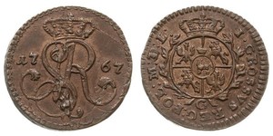 Grosh República de las Dos Naciones (1569-1795) Cobre Estanislao II Poniatowski (1732 - 1798)