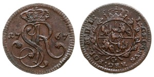  Grosh Polish-Lithuanian Commonwealth (1569-1795) Copper Stanisław August Poniatowski (1732 - 1798)