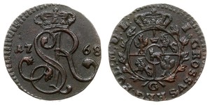  Grosh Polish-Lithuanian Commonwealth (1569-1795) Copper Stanisław August Poniatowski (1732 - 1798)