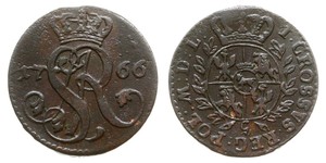  Grosh Polen-Litauen (1569-1795) Kupfer Stanislaus II. August Poniatowski (1732 - 1798)
