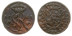  Grosh Polen-Litauen (1569-1795) Kupfer Stanislaus II. August Poniatowski (1732 - 1798)