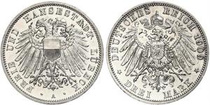  Grosh / 10 Pfennig Kingdom of Saxony (1806 - 1918)  Frederick Augustus II of Saxony