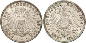  Grosh / 10 Pfennig Kingdom of Saxony (1806 - 1918)  Frederick Augustus II of Saxony