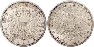  Grosh / 10 Pfennig Kingdom of Saxony (1806 - 1918)  Frederick Augustus II of Saxony