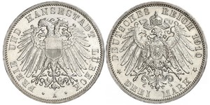  Grosh / 10 Pfennig Regno di Sassonia (1806 - 1918)  Federico Augusto II di Sassonia