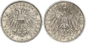  Grosh / 10 Pfennig Reino de Sajonia (1806 - 1918)  Federico Augusto II de Sajonia