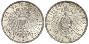  Grosh / 10 Pfennig Royaume de Saxe (1806 - 1918)  Frédéric-Auguste II de Saxe