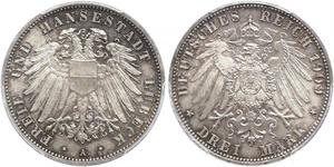  Grosh / 10 Pfennig Royaume de Saxe (1806 - 1918)  Frédéric-Auguste II de Saxe