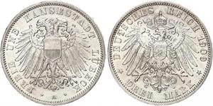  Grosh / 10 Pfennig 萨克森王国 (1806 - 1918)  弗里德里希·奥古斯特二世