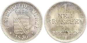  Grosh / 10 Pfennig 萨克森王国 (1806 - 1918)  弗里德里希·奥古斯特二世