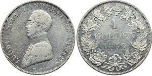  Gulden States of Germany Silver 
