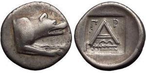  Hemidrachm Древняя Греция (1100BC-330) Серебро 