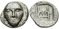  Hemiobol Древняя Греция (1100BC-330) Серебро 