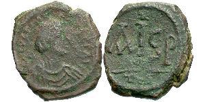  Nummus Empire byzantin (330-1453) Bronze Justinien I (482-565)