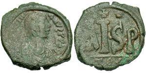  Nummus Empire byzantin (330-1453) Bronze Justinien I (482-565)