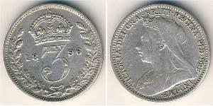  Penny United Kingdom of Great Britain and Ireland (1801-1922) Silver Victoria (1819 - 1901)