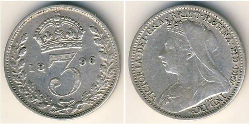  Penny United Kingdom of Great Britain and Ireland (1801-1922) Silver Victoria (1819 - 1901)