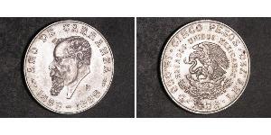  Peso Mexique Argent 