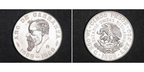  Peso Mexiko Silber 