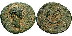  Semissis Roman Empire (27BC-395) Orichalcum Trajan (53-117)