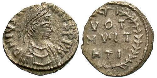  Siliqua Byzantinisches Reich (330-1453) Bronze Justinian I (482-565)