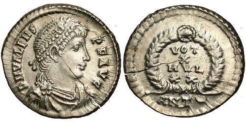  Siliqua Imperio bizantino (330-1453) Plata Valente (328-378)
