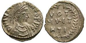  Silique Empire byzantin (330-1453) Bronze Justinien I (482-565)