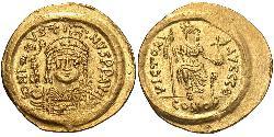  Solidus Imperio bizantino (330-1453) Oro Justino II (520-578)