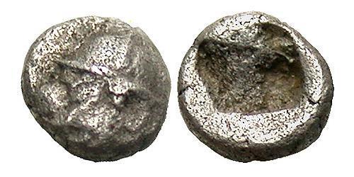  Tetartemorion Grèce antique (1100BC-330) Argent 