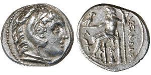  Tetradrachm Royaume de Macédoine (800BC-146BC) Argent Alexandre III de Macédoine (356BC-323BC)
