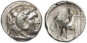  Tetradrachm Macedonian Kingdom (800BC-146BC) Silber Alexander III der Große (356BC-323BC)