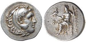  Tetradrachm Macedonian Kingdom (800BC-146BC) Silber Alexander III der Große (356BC-323BC)