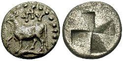  Tetrobol Grecia antica (1100BC-330) Argento 