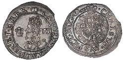  Threepence Reino de Inglaterra (927-1649,1660-1707) Plata Carlos I (1600-1649)