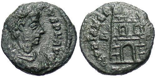  Tremis Imperio romano (27BC-395) Bronce Teodosio I (347-395)