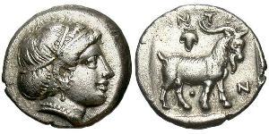  Trihemiobol Grecia antica (1100BC-330) Argento 