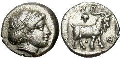  Trihemiobol Древняя Греция (1100BC-330) Серебро 