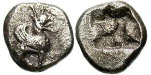  Triobol Grecia antica (1100BC-330) Argento 