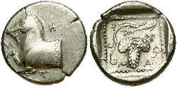  Triobol Древняя Греция (1100BC-330) Серебро 