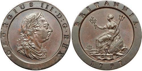  Twopence Королівство Великобританія (1707-1801) Мідь Георг III (1738-1820)