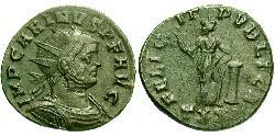  Антониниан Римская империя (27BC-395) Бронза Карин (257-285)
