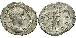  Антониниан Римская империя (27BC-395) Серебро Гордиан III(225-244)