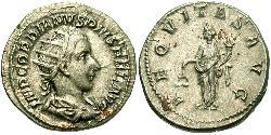  Антониниан Римская империя (27BC-395) Серебро Гордиан III(225-244)