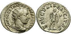  Антониниан Римская империя (27BC-395) Серебро Гордиан III(225-244)