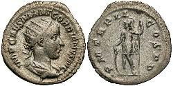  Антониниан Римская империя (27BC-395) Серебро Гордиан III(225-244)
