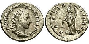  Антониниан Римская империя (27BC-395) Серебро Гордиан III(225-244)