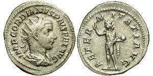  Антониниан Римская империя (27BC-395) Серебро Гордиан III(225-244)