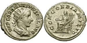  Антониниан Римская империя (27BC-395) Серебро Гордиан III(225-244)