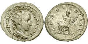  Антониниан Римская империя (27BC-395) Серебро Гордиан III(225-244)