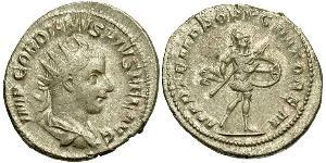  Антониниан Римская империя (27BC-395) Серебро Гордиан III(225-244)
